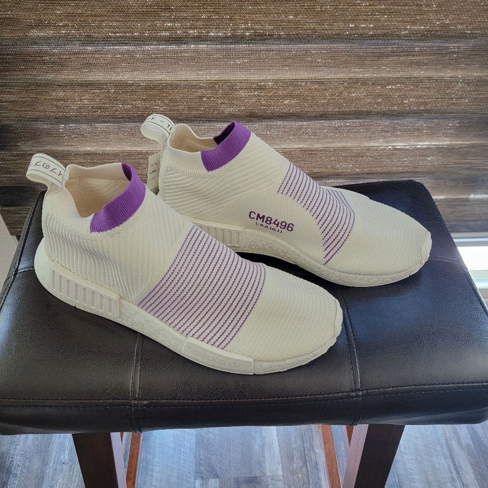 Men's Brand New With Tags, Adidas NMDs Slip-On Shoes, Size 8.5